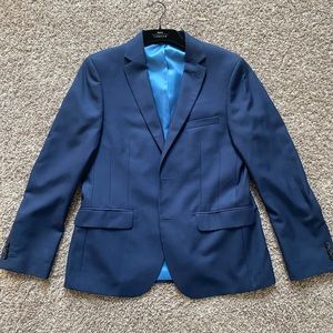 Moss London Navy Blue Suit